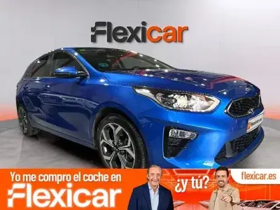 Usado Kia Ceed 115 CV (84 kW) 2020 Azul Utilitario