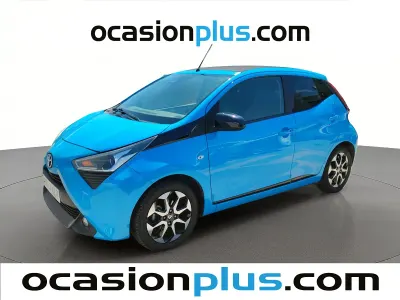 Usado Toyota Aygo X-wave 69 CV (50 kW) 2018 Azul Utilitario