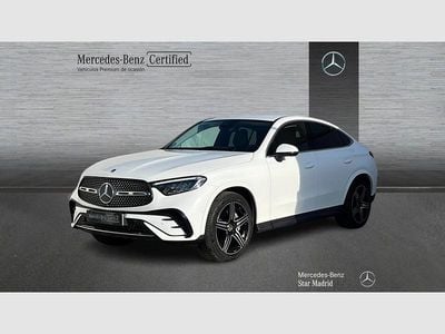 Usado Mercedes GLC220 AMG line 197 CV (144 kW) 2025 Blanco polar  pintura unicolor Coupe