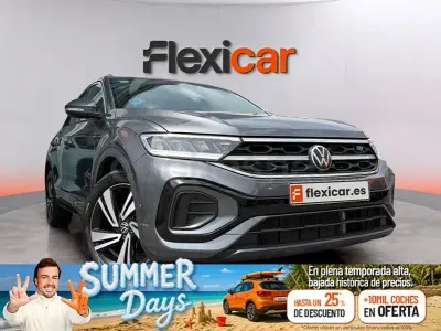 Usado VW T-Roc R-line 150 CV (110 kW) 2022 Gris / plata SUV