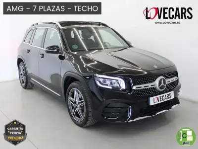 Usado Mercedes GLB200 AMG 150 CV (110 kW) 2021 Negro SUV