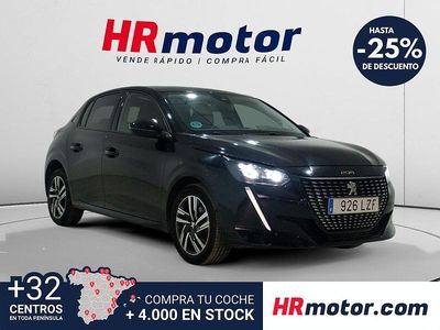 Usado Peugeot 208 Allure 101 CV (74 kW) 2022 Negro Utilitario