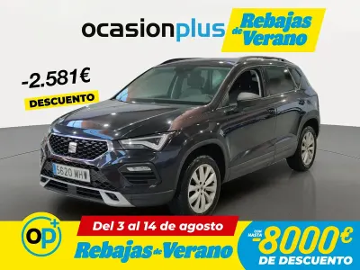 Usado Seat Ateca Style 150 CV (110 kW) 2023 Negro SUV
