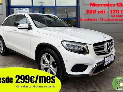 Blanco Usado 2016 Mercedes GLC220 SUV | 23.999 € (Precio justo)
