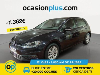 Usado VW Golf VII Business 110 CV (80 kW) 2018 Negro