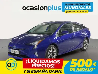 Usado Toyota Prius+ Advance 136 CV (100 kW) 2016 Azul Monovolumen