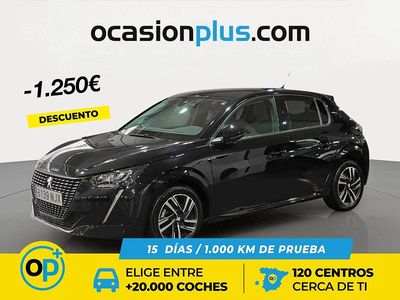 Negro Usado 2023 Peugeot 208 Allure Utilitario | 13.750 € (Precio justo)