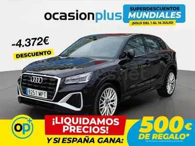 Usado Audi Q2 S-Line 150 CV (110 kW) 2024 Negro SUV