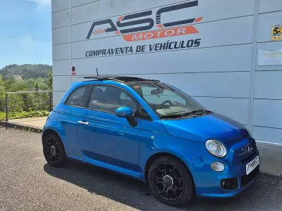 Usado Fiat 500S S 105 CV (77 kW) 2015 Azul Berlina