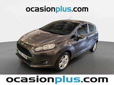 Usado Ford Fiesta Trend 82 CV (60 kW) 2017 Negro Utilitario