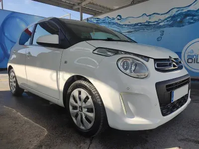 Usado Citroën C1 Feel 82 CV (60 kW) 2014 Blanco Utilitario