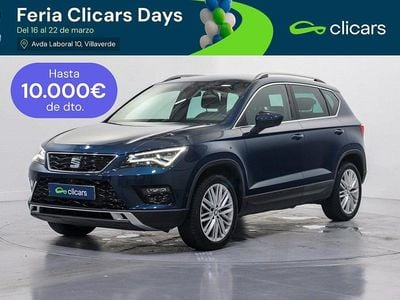 Usado Seat Ateca XCELLENCE 150 CV (110 kW) 2019 Azul SUV