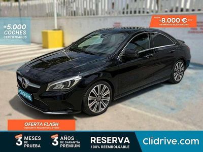 Usado Mercedes CLA200 Urban 136 CV (100 kW) 2017 Negro Coupe