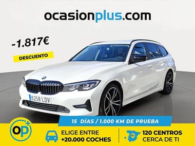 Usado BMW 318 150 CV (110 kW) 2020 Blanco Familiar
