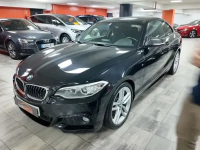 Usado BMW 218 Sport Line 150 CV (110 kW) 2015 Negro Coupe