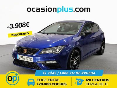Usado Seat Leon CUPRA 290 CV (213 kW) 2019 Azul Berlina
