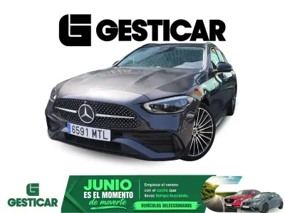 Usado Mercedes C220 200 CV (147 kW) 2024 Gris Familiar