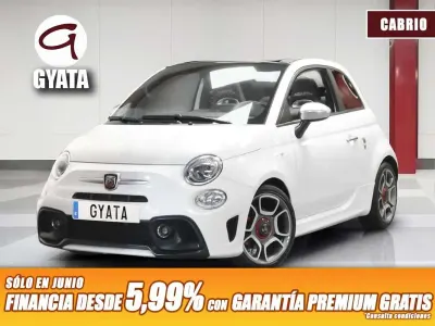 Usado Abarth 595C Turismo 165 CV (121 kW) 2021 Blanco Descapotable