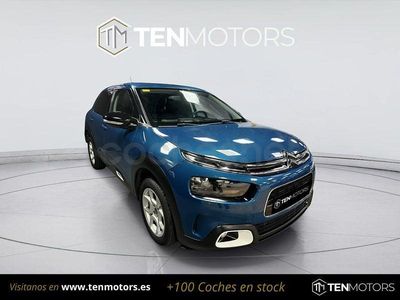Usado Citroën C4 Feel 110 CV (80 kW) 2018 Azul Berlina