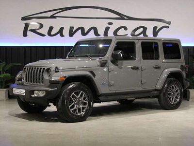 Usado Jeep Wrangler Unlimited Sahara 381 CV (280 kW) 2023 Gris SUV