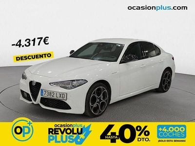 Usado Alfa Romeo Giulia Veloce 280 CV (205 kW) 2022 Blanco Berlina
