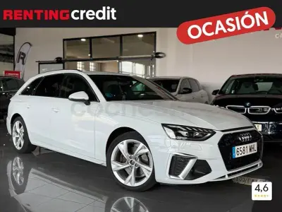 Usado Audi A4 S-Line 150 CV (110 kW) 2023 Blanco Familiar