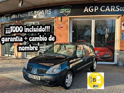 Azul Usado 2004 Renault Clio II Authentique Berlina | 2990 € (Precio justo)