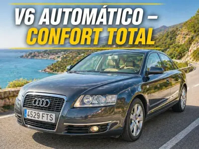 Käytetty Audi A6 Premium 180 HP (132 kW) 2007 Harmaa Sedan