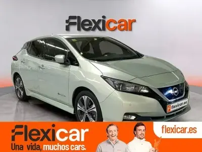 Usado Nissan Leaf Acenta 110 kW (150 CV) 2018 Azul Utilitario