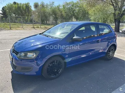 Usado VW Polo Advance 60 CV (44 kW) 2013 Azul Utilitario