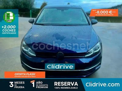 Azul Usado 2018 VW Golf VII Sportline Berlina | 17.390 € (Un poco caro)
