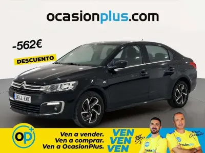 Usado Citroën C-Elysee I PureTech 82 CV (60 kW) 2018 Negro Berlina