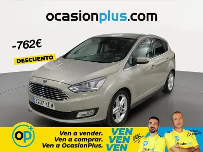 Usado Ford C-MAX Titanium 125 CV (91 kW) 2017 Gris Monovolumen