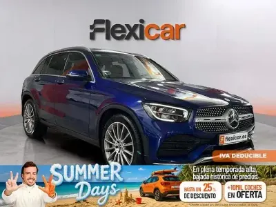Usado Mercedes GLC200 163 CV (119 kW) 2022 Azul SUV