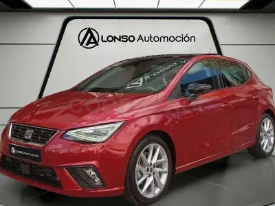 Usado Seat Ibiza FR 110 CV (80 kW) 2021 Granate Utilitario