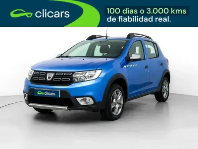 Usado Dacia Sandero Stepway Ambiance 90 CV (66 kW) 2018 Azul Berlina