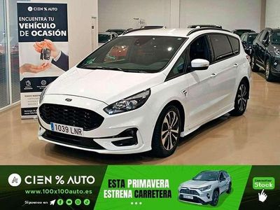 Usado Ford S-MAX ST-Line 150 CV (110 kW) 2021 Blanco Monovolumen