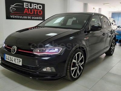 Usado VW Polo GTI 200 CV (147 kW) 2019 Negro Berlina