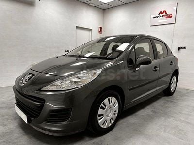 Usado Peugeot 207 75 CV (55 kW) 2010 Negro Berlina