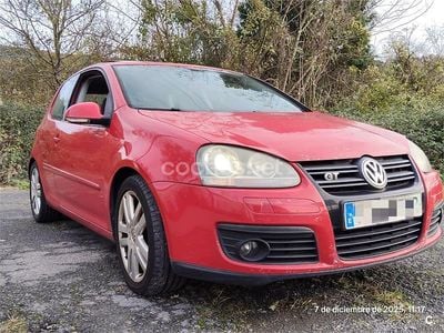Rojo Usado 2007 VW Golf GT Berlina | 3500 € (Buen precio)