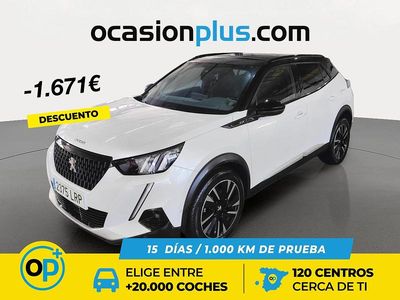 Blanco Usado 2021 Peugeot 2008 GT SUV | 16.990 € (Precio justo)