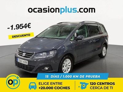 Usado Seat Alhambra Ecomotive 150 CV (110 kW) 2018 Gris Monovolumen