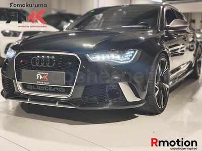 Usado Audi RS6 560 CV (411 kW) 2013 Negro Familiar