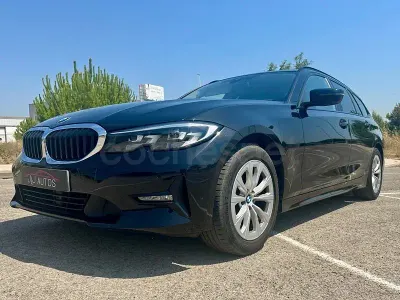 Usado BMW 318 150 CV (110 kW) 2021 Negro Familiar