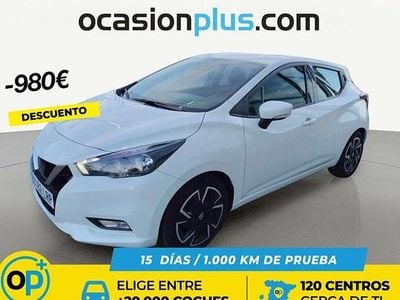 Usado Nissan Micra Acenta 92 CV (67 kW) 2021 Blanco Utilitario
