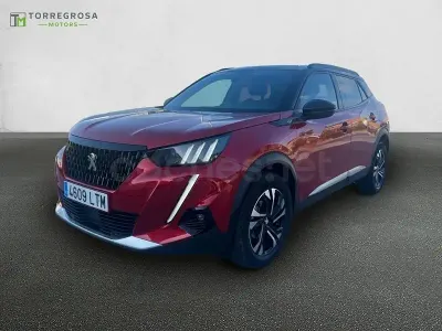 Usado Peugeot 2008 GT 130 CV (95 kW) 2021 Rojo SUV