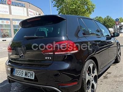 Usado VW Golf VI GTI 210 CV (154 kW) 2009 Negro Utilitario