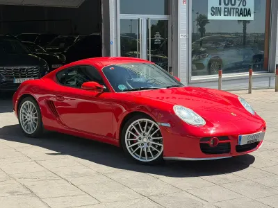 Usado Porsche Cayman S 295 CV (216 kW) 2006 Rojo Coupe