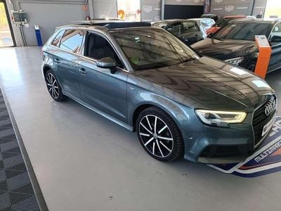 Usado Audi A3 Sportback 116 CV (85 kW) 2019 Plateado Utilitario