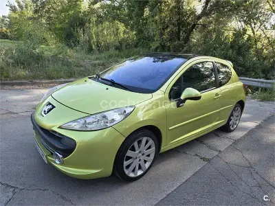 Begagnad Peugeot 207 GT 110 HK (80 kW) 2006 Grön Sedan
